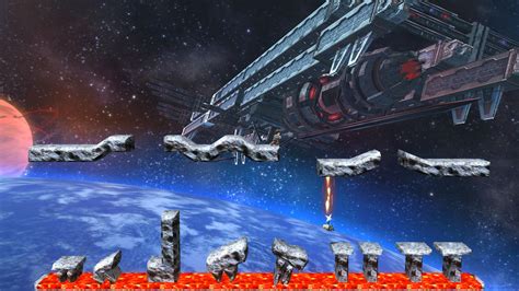 Contra 3 custom stage by WarioMan3K on DeviantArt