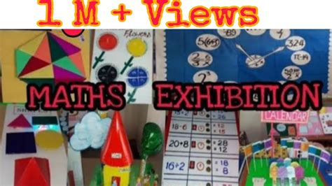 Ideas for MATHS EXHIBITION - YouTube