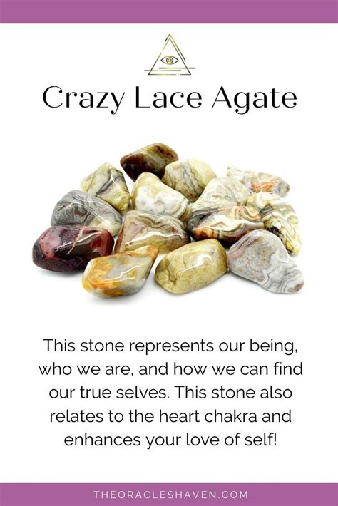 The Oracle's Haven | Crazy lace agate, Crystals healing properties, Spiritual crystals