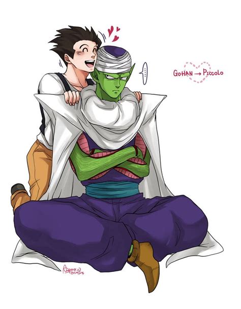 DB - Gohan x Piccolo | Dragon ball z, Dragon ball, Dragones