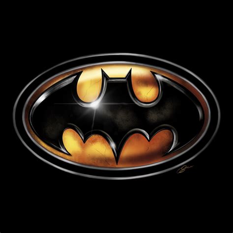 ArtStation - Batman 89 logo Drawing