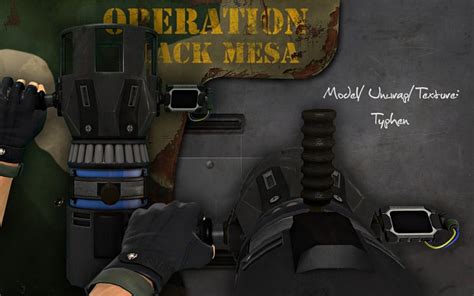 Gluon gun render image - Operation: Black Mesa mod for Half-Life 2 - ModDB