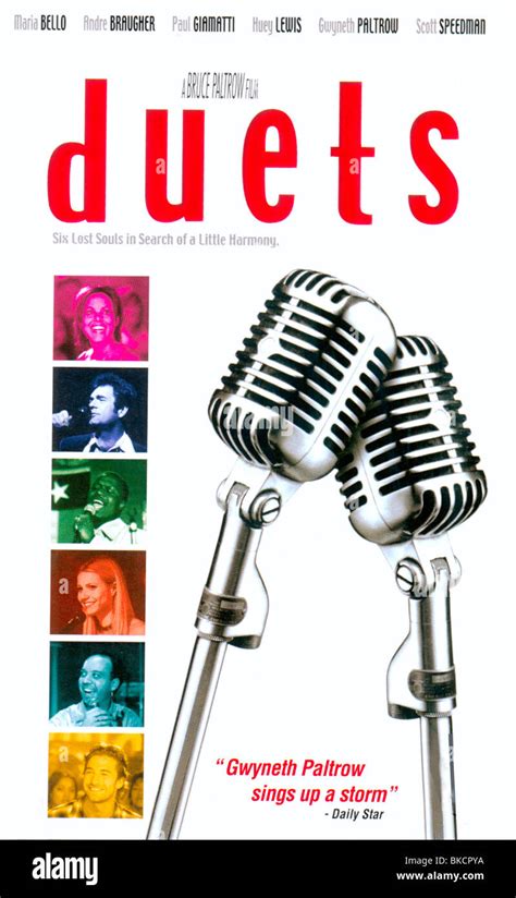 DUETS -2000 POSTER Stock Photo - Alamy