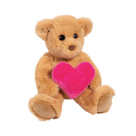 Valentine Teddy Bear With Heart | Douglas | The Penguin Gallery