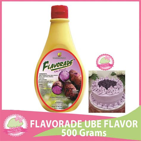 Ube Flavor - 500 grams - Bakersfield Flavorade Ube Flavor "Exp:Jan.2024" - Food Color - Ube ...