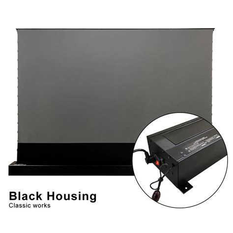 Vividstorm 120 inch Ultra Short Throw Projector Screen |Vividstorm VSDSTUST120H Floor Rising ALR ...