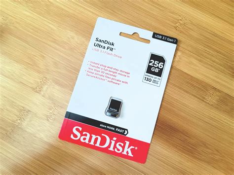 SanDisk Ultra Fit review: A slim, simple flash drive that blends right ...