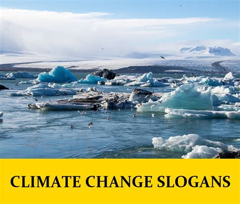 75 Climate Change Slogans : Mottos, Tag Lines, and Phrases for Project / Business