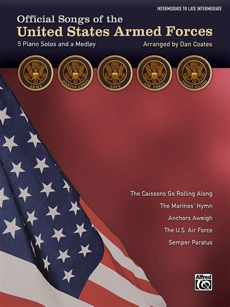 Official Songs of the United States Armed Forces: Piano Book | Sheet Music