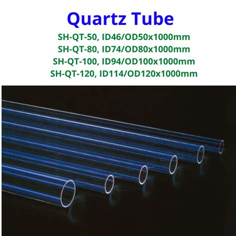 SH Tube Furnace Accessory - Quartz Tube - SH Scientific - Lab Furnace, Drying Oven, Autoclave ...