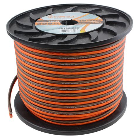 SC10G-250 – 10 GAUGE 250 FT. SPEAKER CABLE – HEAT CAR AUDIO