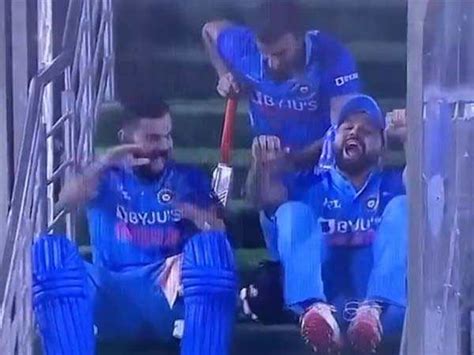 WATCH: Virat Kohli and Rohit Sharma hug each other to celebrate India’s ...