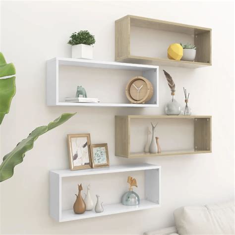 Cube Floating Shelf Wall Cube Shelf Display Storage Shelf Wall Mounted Shelving Unit Wall Cube ...