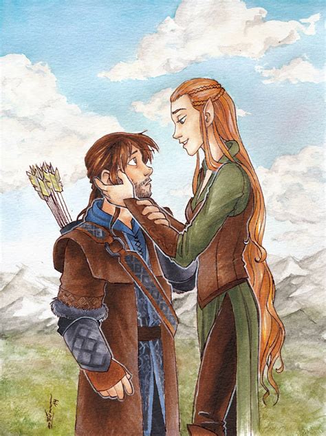 Kili and Tauriel by CaptBexx on DeviantArt