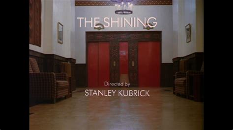 The Shining | Theatrical Trailer | 1980 - YouTube