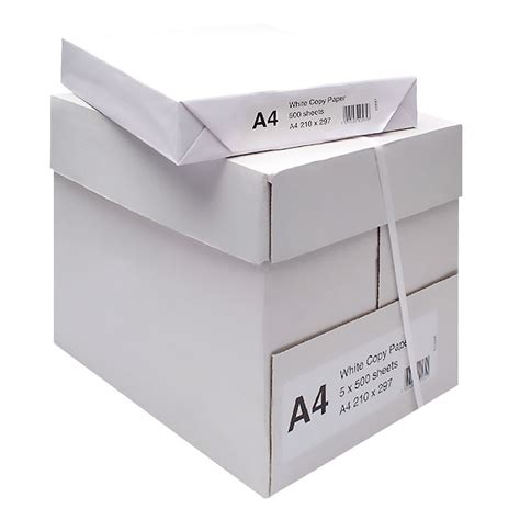 White Copier A4 Paper (2500 Pack) WX01087