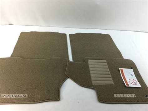 999E2-WUH11 Nissan Titan Floor Mats 4-Piece Set NEW OEM!! 999E2WUH11 | eBay