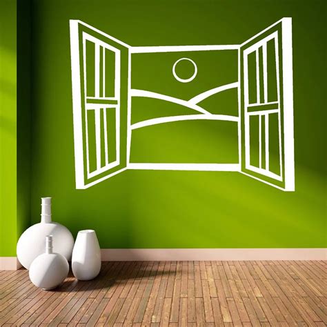 Vinyl Wall Art Sticker Removable Picture Window Wall Decals Home Living ...