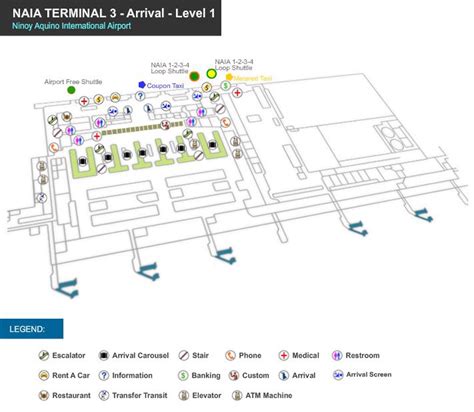 Ninoy Aquino Stadium Map