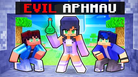 Becoming EVIL APHMAU in Minecraft! - Minecraft videos