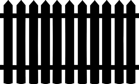 Railings Fence Silhouette - Free vector graphic on Pixabay