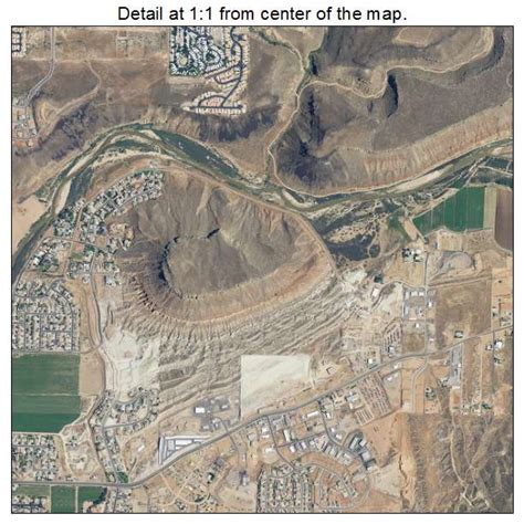 Aerial Photography Map of Washington, UT Utah