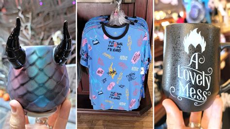 New Ursula Mug, Hades Tee, Maleficent Candle, and More Villains Merchandise at Disneyland Resort ...