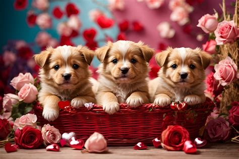 Cute Dog Puppies Free Stock Photo - Public Domain Pictures