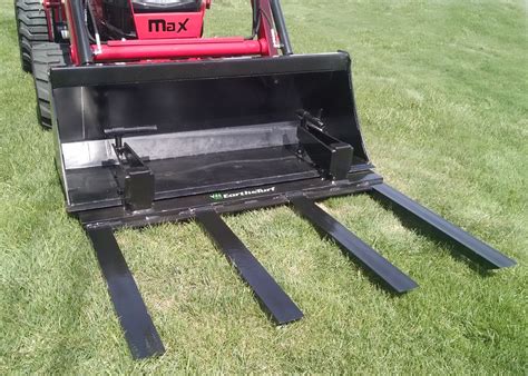 Mahindra Max Clamp On Brush Forks - Earth and Turf Attachments