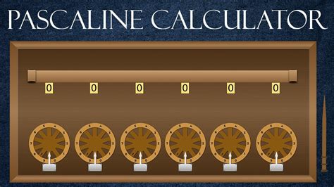 History of Computer | Pascaline Calculator - YouTube