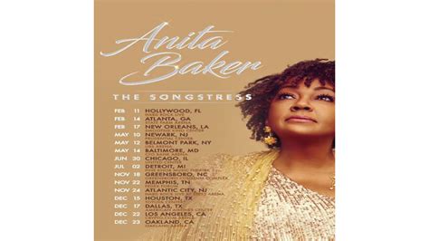 Anita Baker making a tour stop in Baltimore next year