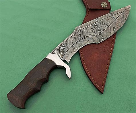 Handmade Kukri Knife Gurkha Kukri Damascus Hunting Knife - Etsy UK