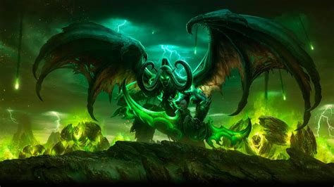 Download Wow Sargeras And Legion Wallpaper | Wallpapers.com