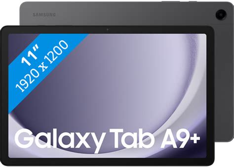 Samsung Galaxy Tab A9 Plus 11 inches 64GB WiFi Gray - Coolblue - Before 23:59, delivered tomorrow