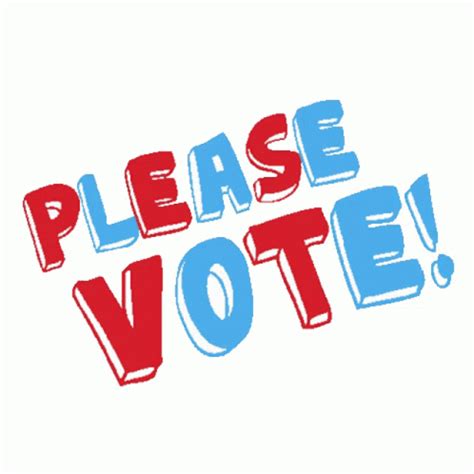 Please Vote Sticker Sticker - Please Vote Sticker Vote - Discover & Share GIFs