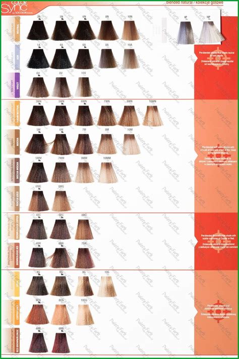 Matrix Shade Card Matrix Colour Chart Joico Hair Color Swatch Chart Socolor Chart Rose Book Of ...