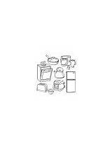 Home Appliances coloring pages sketch template