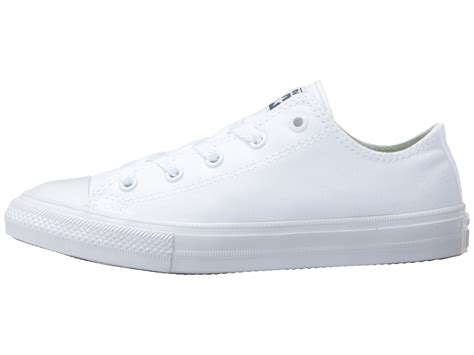 Converse Kids Chuck Taylor® All Star® II Ox (Little Kid) White/White ...