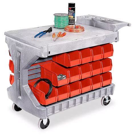 Mobile Work Stations, Portable Workstations in Stock - ULINE