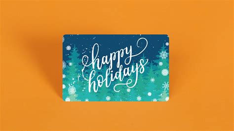 Happy Holidays Gift Card | Happy holiday gifts, Gift card design ...