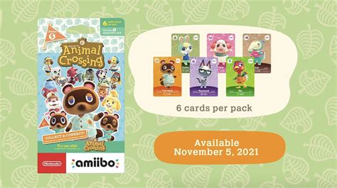 Animal Crossing: New Horizons New Villagers amiibo Cards Coming