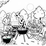 BBQ Coloring Pages  Free Online sketch template