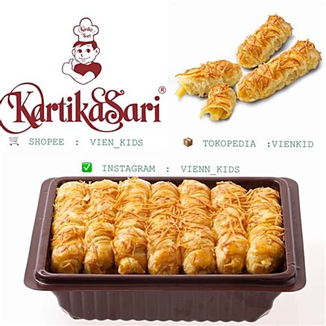 Jual TERLARIS CHEESE ROLL KARTIKA SARI - PASTRY KUE BOLEN KARTIKA SARI ...