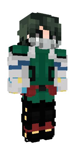 My Hero Minecraft Skin Deku Academia