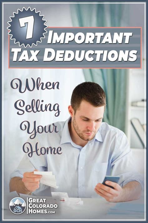 7 Important Tax Deductions When Selling Your Home in 2021 | Tax deductions, Mortgage marketing ...