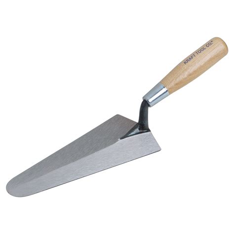 7" x 3 1/4 Gauging trowel w/ wood handle - LimeWorks.us