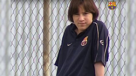 Lionel Messi: Unseen Footage From Barcelona Youth Academy Days