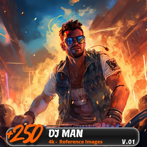 ArtStation - DJ MAN VOL. 01/ 4K/ Reference Image