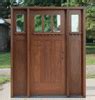 Craftsman Style Doors and Sidelights