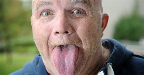 Briton reclaims record for world’s longest tongue - and finds its even BIGGER - Mirror Online